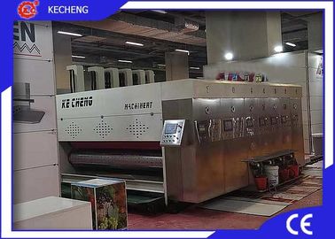 Corrugated Carton Printing Machine Flexo Die Cutting Auto Roller Transfer