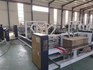 CE Certified 5ply Plc Carton Folding And Gluing Machine
