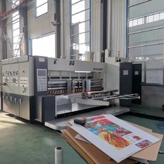 Automatic 3 Ply Hd Flexo Printing Slotting Machine Corrugated Cardboard