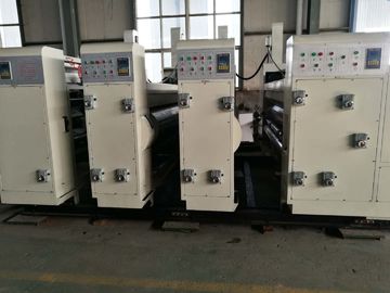 Two Color Corrugated Flexo Printing Machine 1224 Lead Edge Feeding