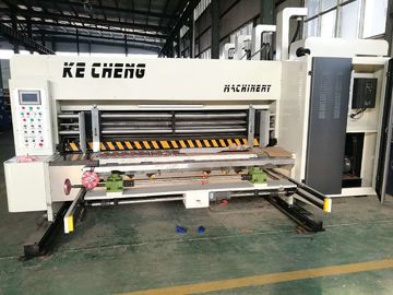 Two Color Corrugated Flexo Printing Machine 1224 Lead Edge Feeding