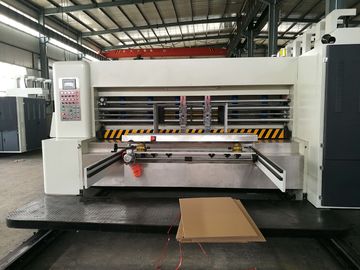 High Speed Printer Slotter Die Cutter / 4 Color Computer Controlled Die Cutter