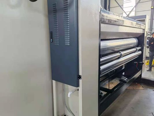 2 Color Performance Flexo Printer Slotter 80pcs/Min